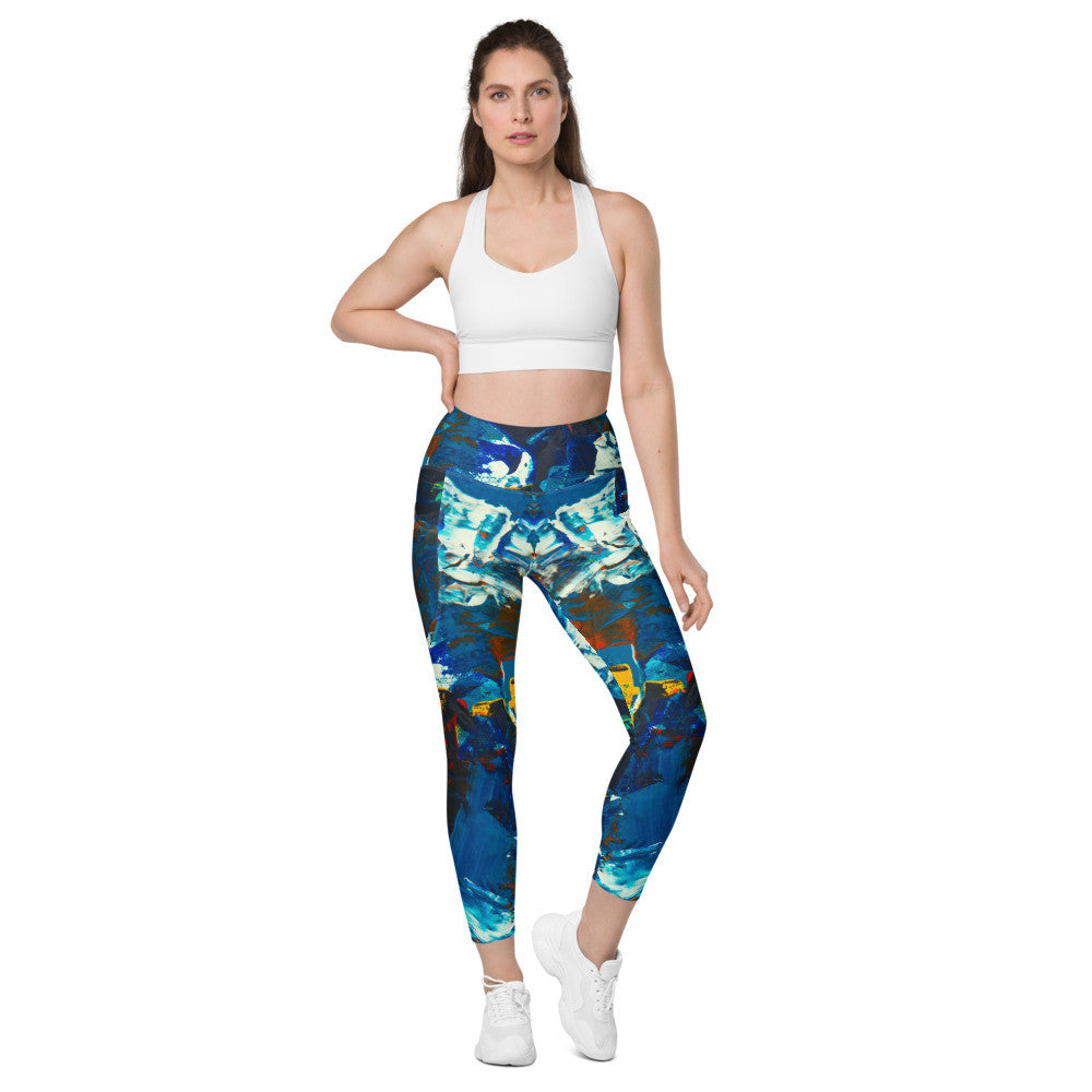 Gianneli Colours Leggings With Pockets-2