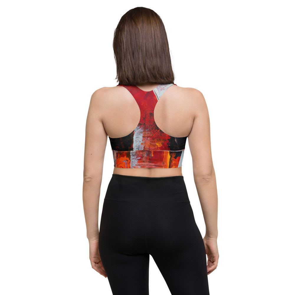 Gianneli Colours Longline Sports Bra-6