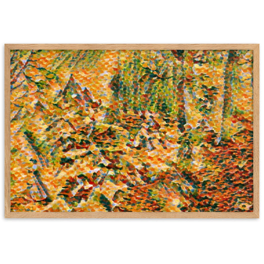 AMONG THE FOUR SEASONS YOU ARE THE FIFTH SENSE PREMIUM Framed Poster-0