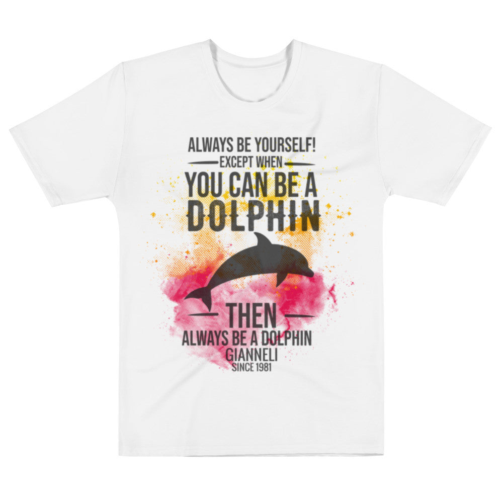 DOLPHIN Men's t-shirt by Gianneli-0