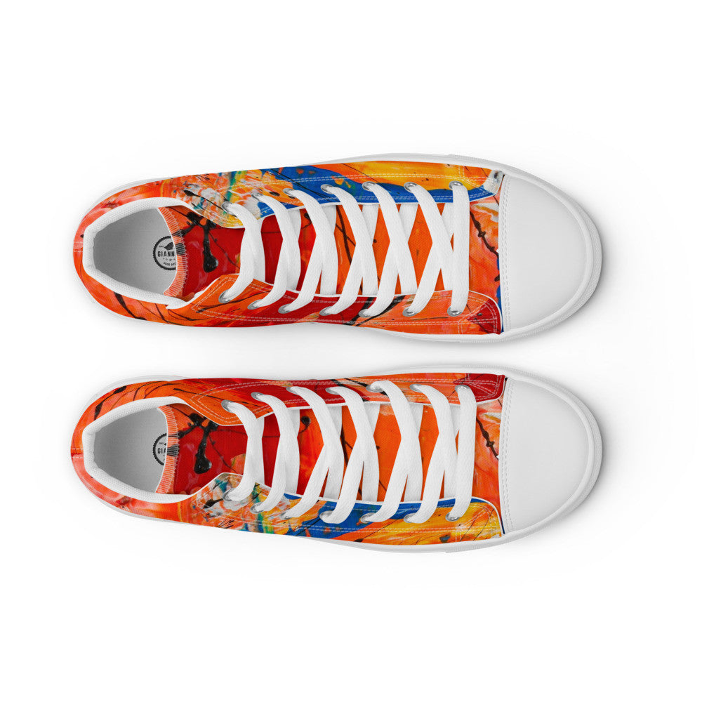 Gianneli Colours Handmade Women’s High Top Canvas-17