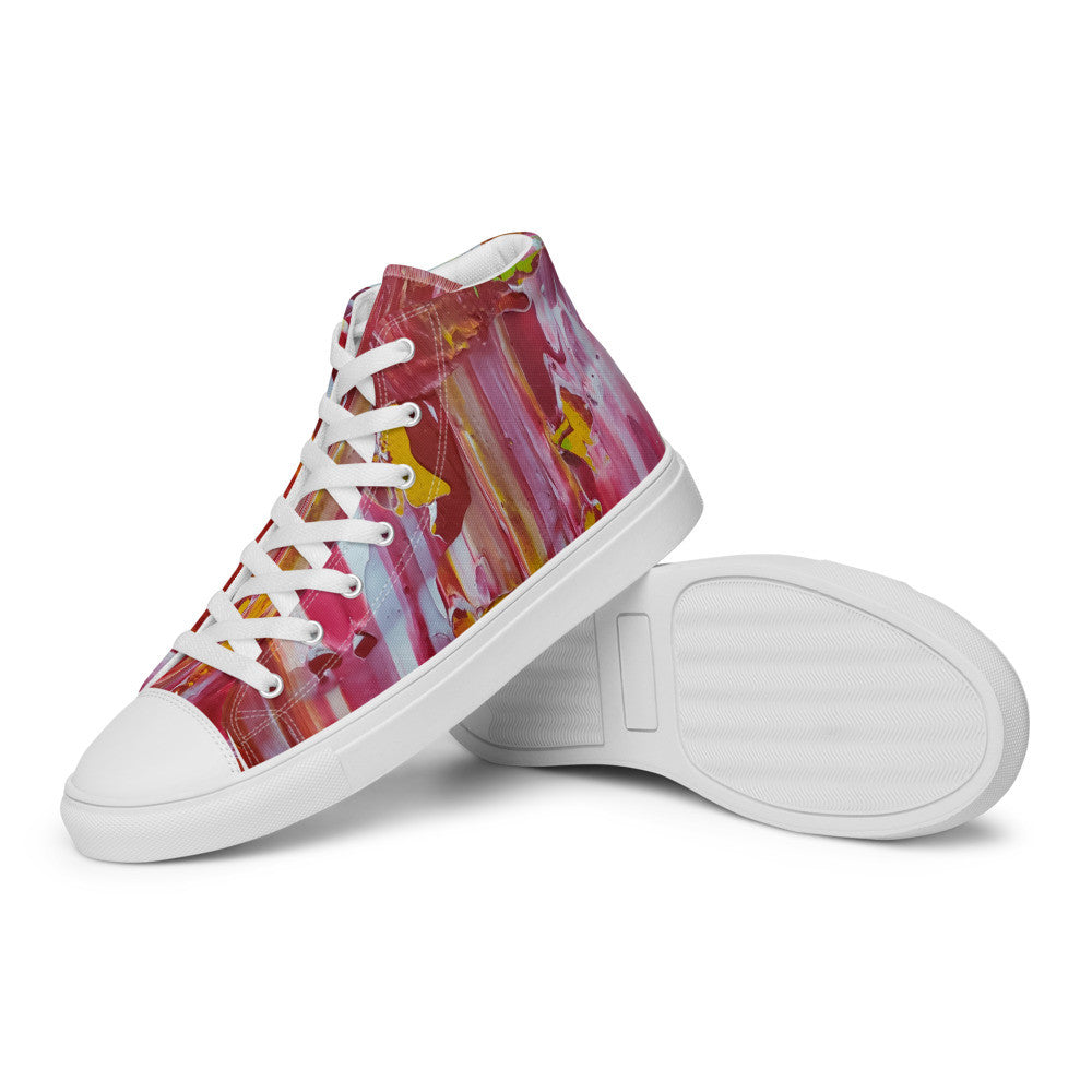 Gianneli Colours Handmade Women’s High Top Canvas Shoes-10