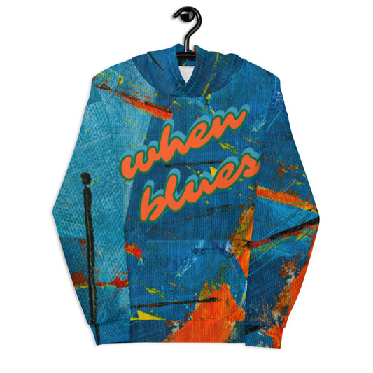 BLUES & SUNSETS Unisex Hoodie by Gianneli-0