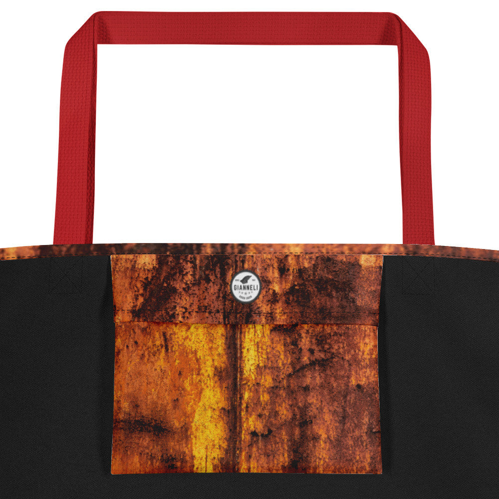 CLOCHARD Grunge Large Tote Bag by Gianneli-5