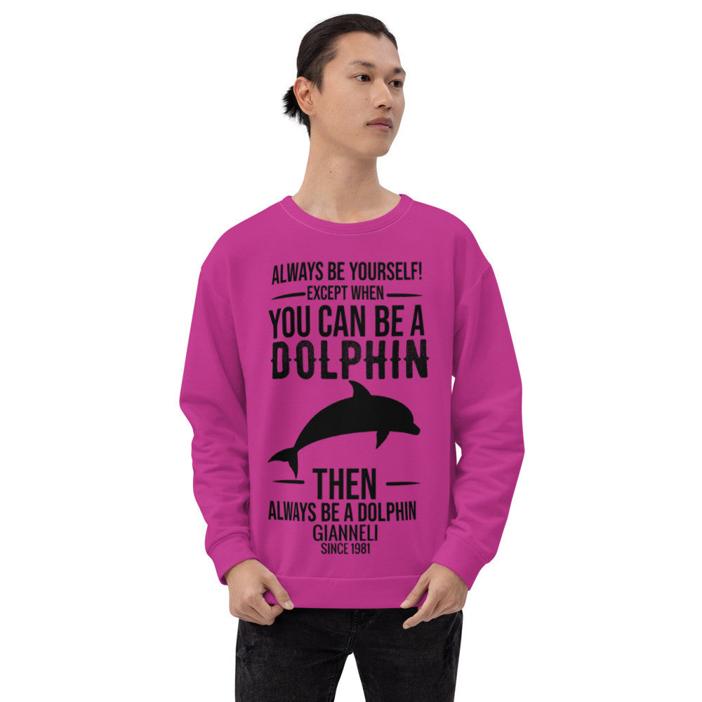 Dolphin Unisex Sweatshirt by Gianneli-4