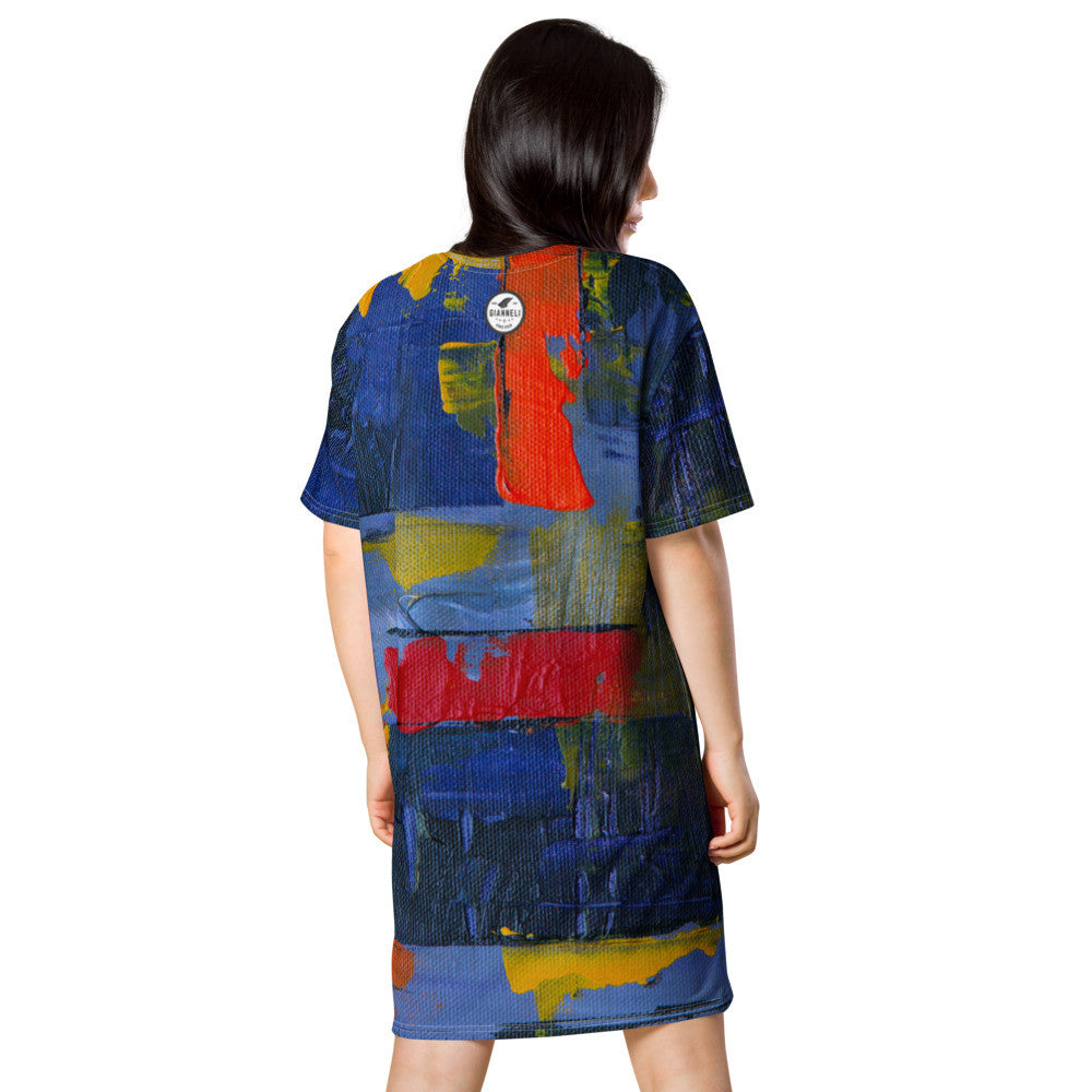 Gianneli Colours T-shirt Dress-3