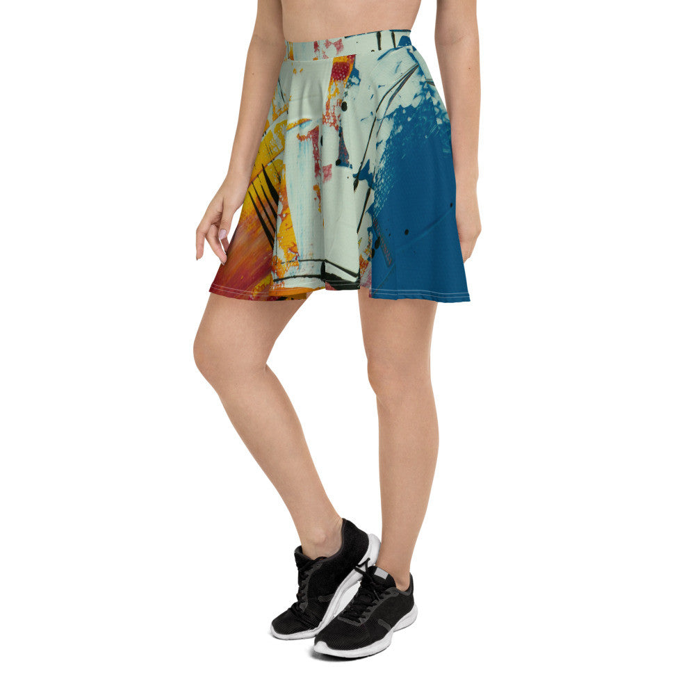 Gianneli Colours Skater Skirt-4