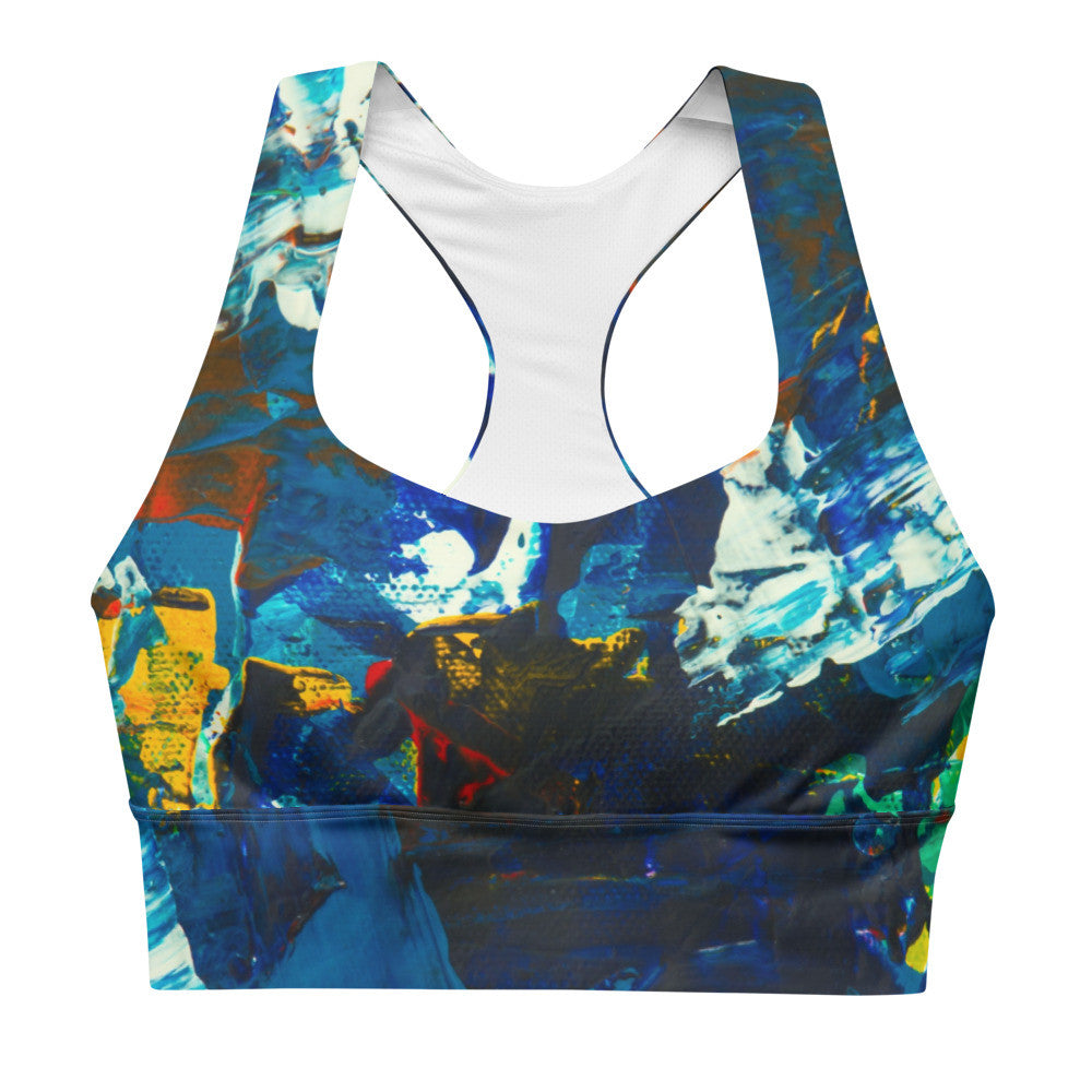 Gianneli Colours Longline Sports Bra-0