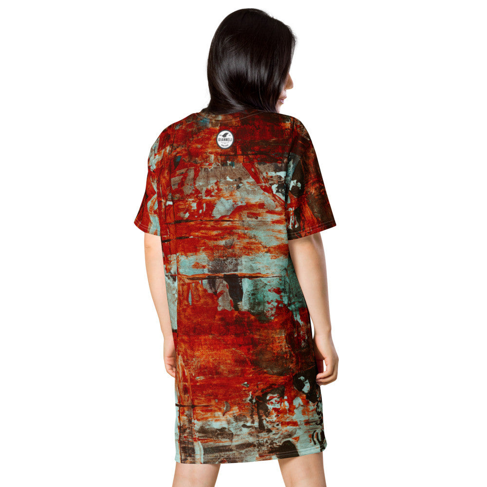 Gianneli Colours T-shirt dress-3