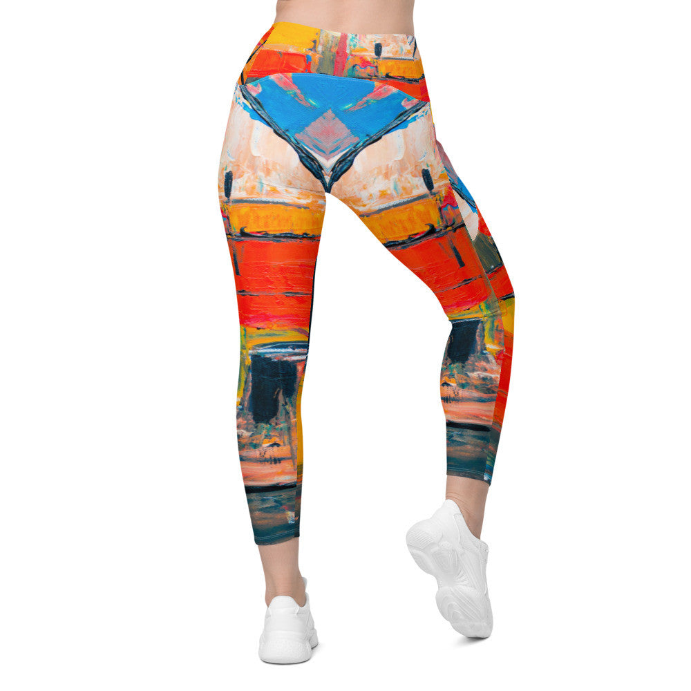 Gianneli Colours Leggings with Pockets-7