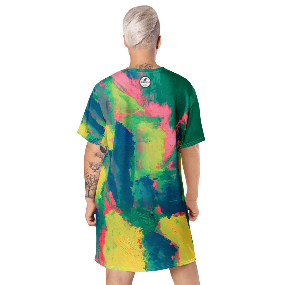 Gianneli Colours T-shirt Dress-4