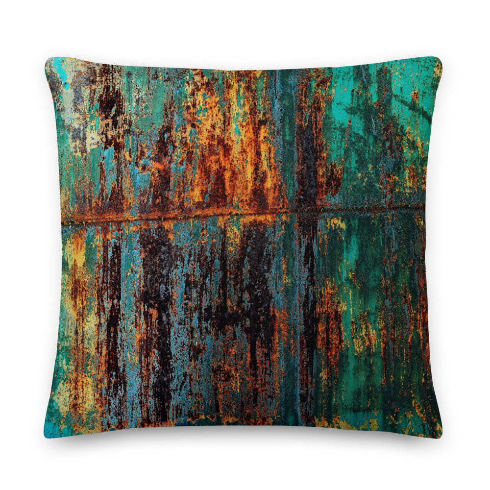 CLOCHARD Grunge Premium Pillow by Gianneli-5