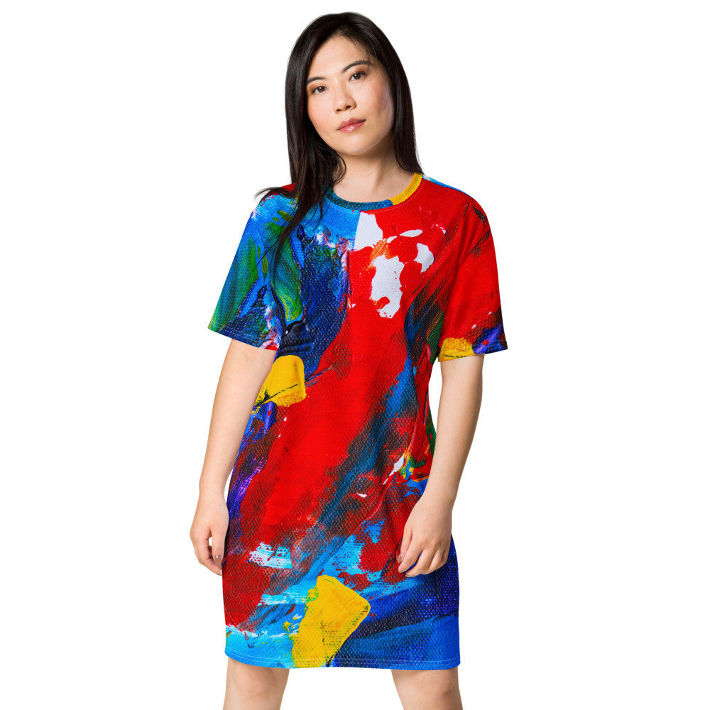 Gianneli Colours T-shirt Dress-4