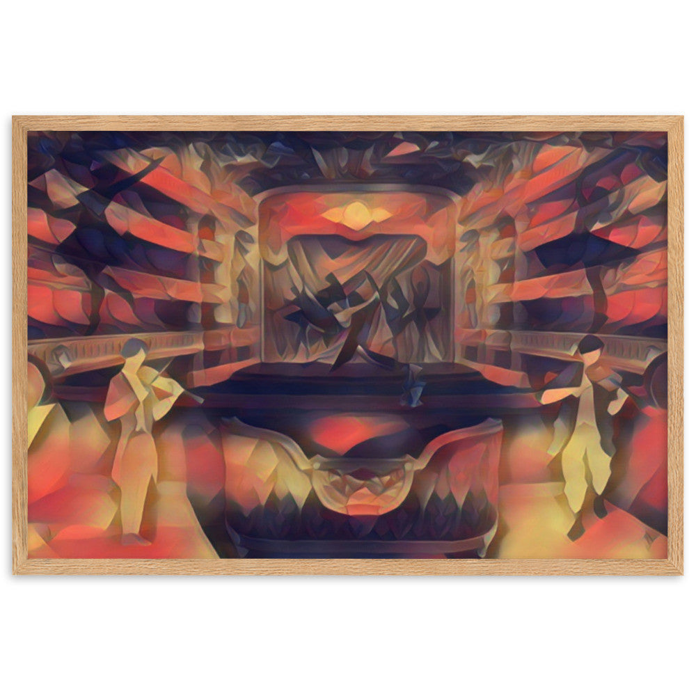 WHEN YOUR SENSES DANCE WITH MY MOMENTS JL.AK PREMIUM Framed Poster-0