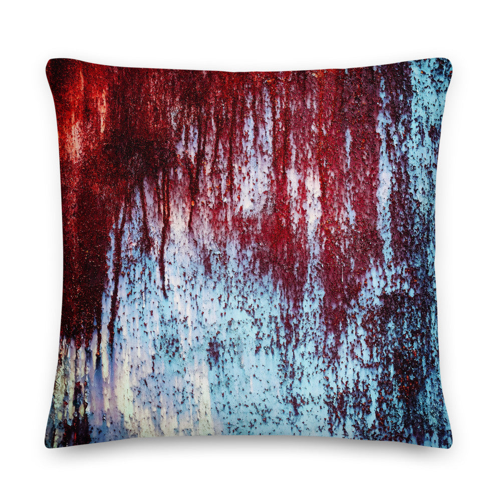 CLOCHARD Grunge Premium Pillow by Gianneli-4