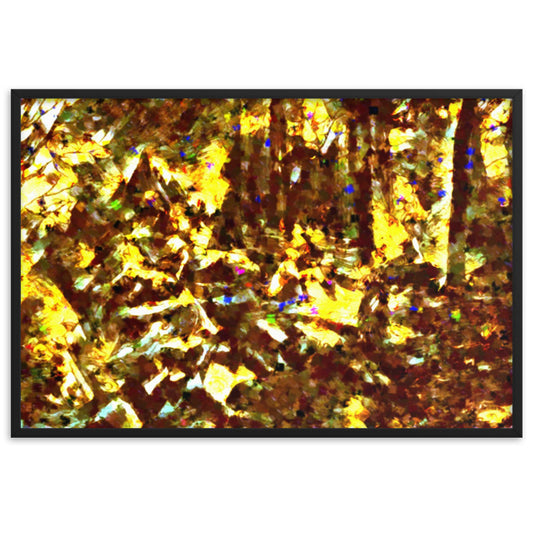 AMONG THE FOUR SEASONS YOU ARE THE FIFTH SENSE TALE Framed Poster-0