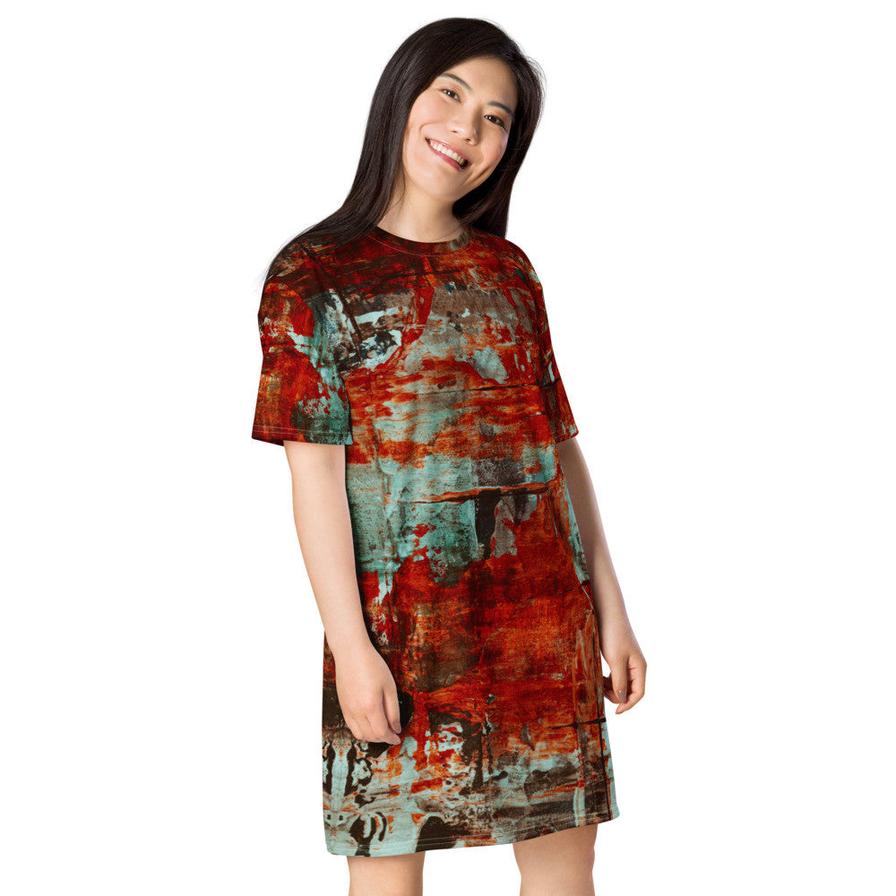 Gianneli Colours T-shirt dress-5