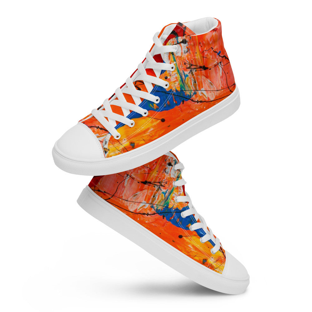 Gianneli Colours Handmade Women’s High Top Canvas-21