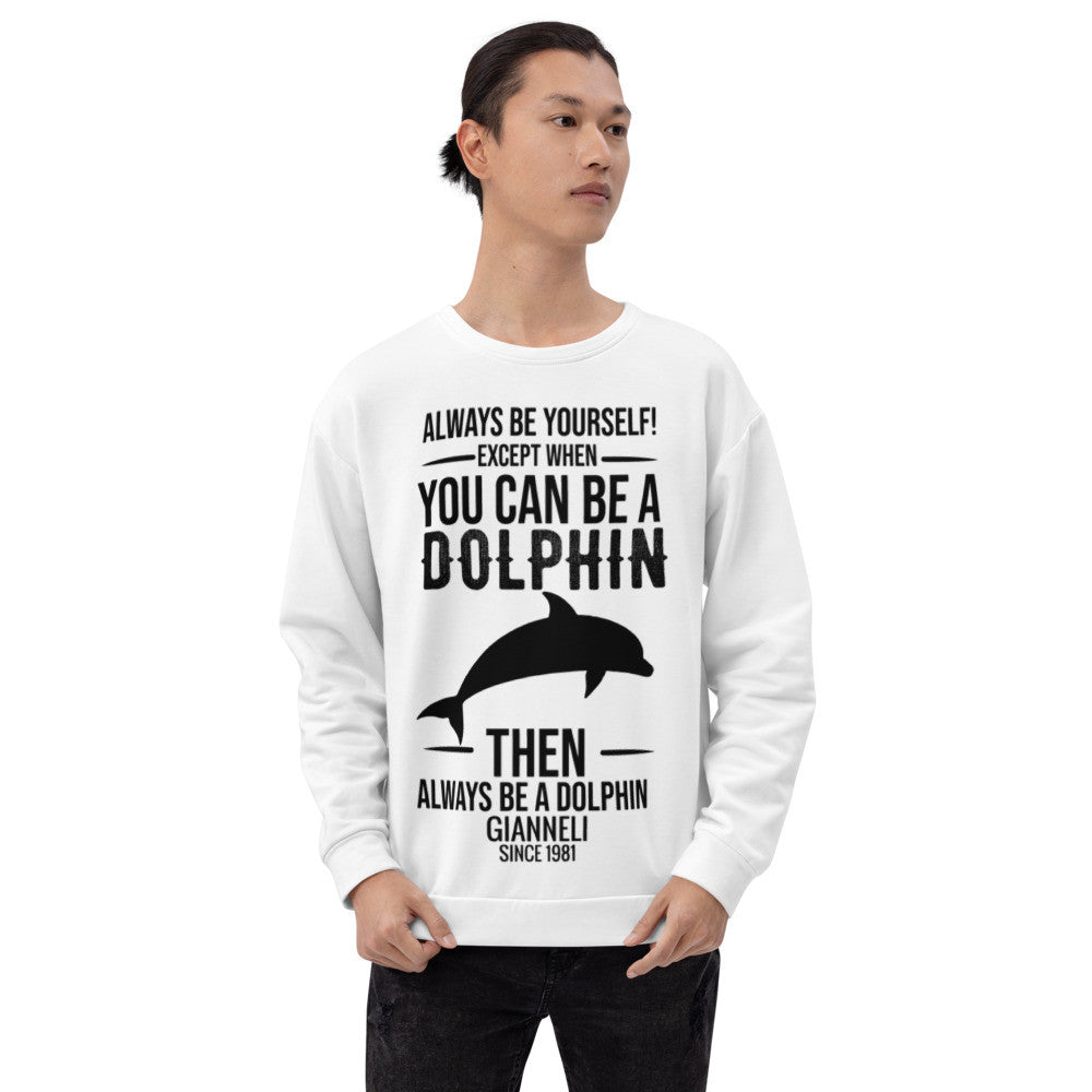 Dolphin Unisex Sweatshirt by Gianneli-4