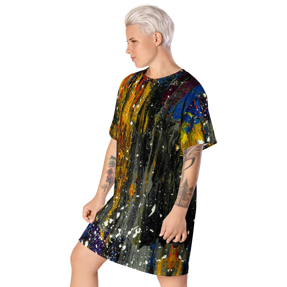 Gianneli Colours T-shirt Dress-8