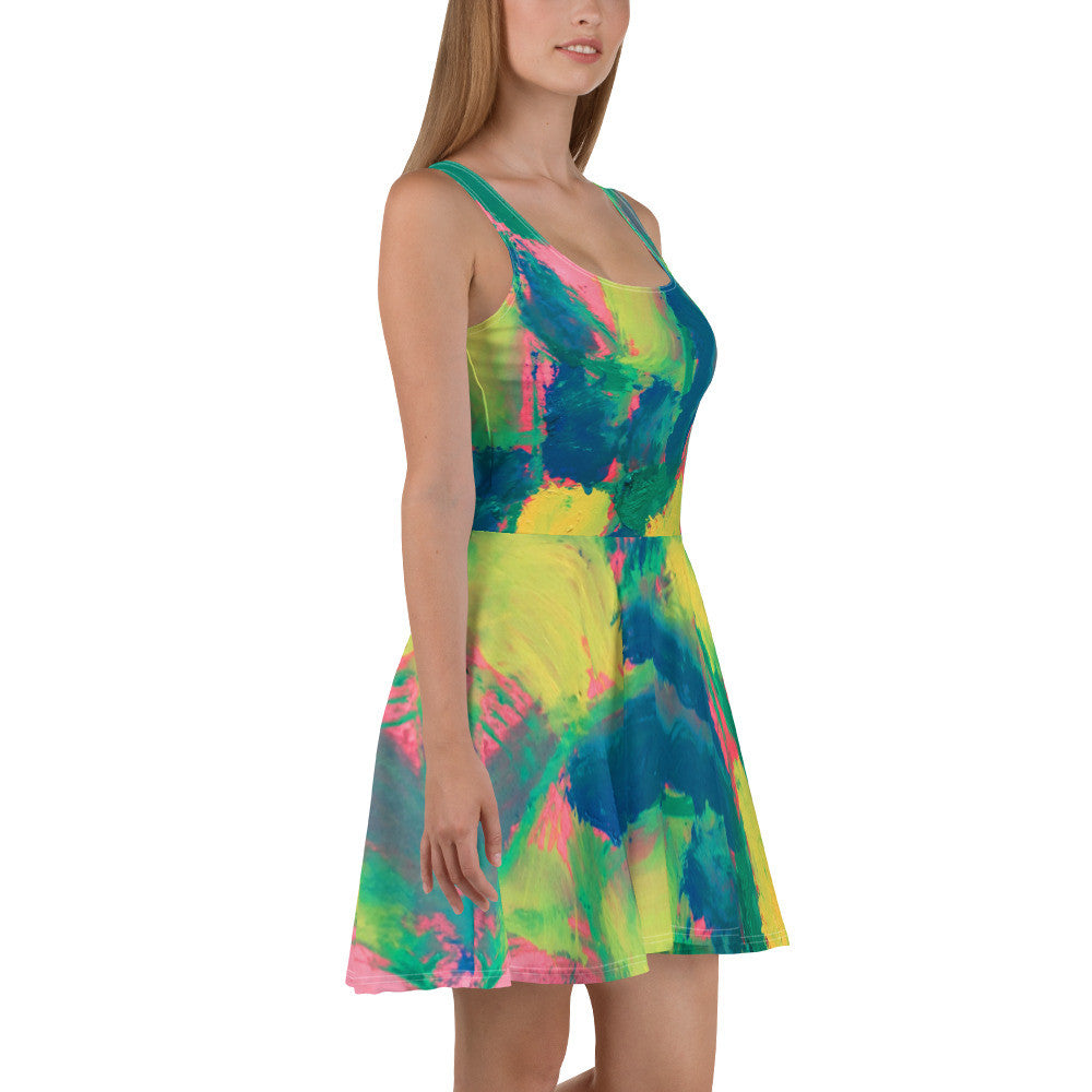 Gianneli Colours Skater Dress-6