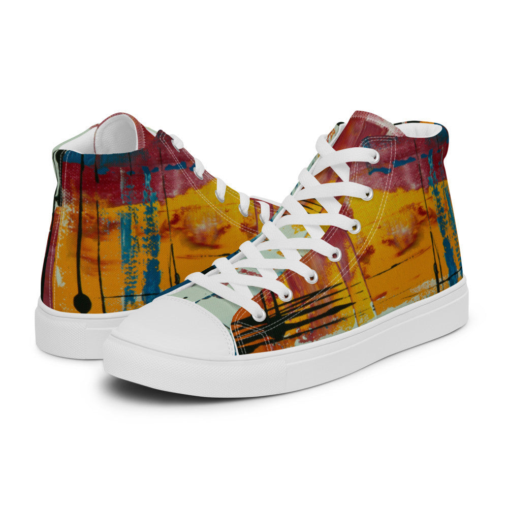 Gianneli Colours Handmade Women’s High Top Canvas-11