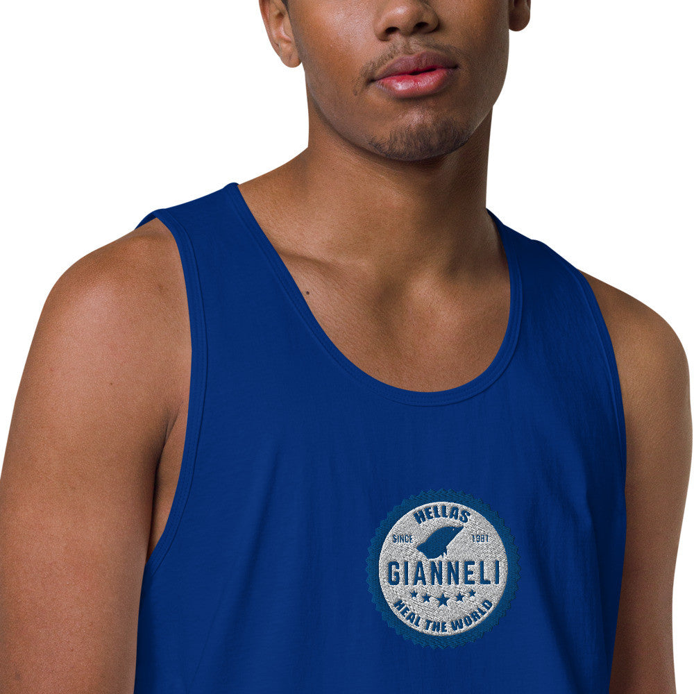 HEAL THE WORLD Men’s Premium Tank Top-2