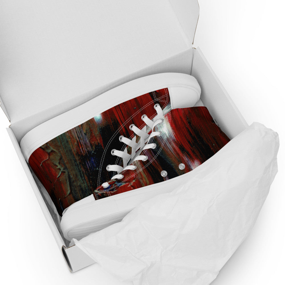 Gianneli Colours Handmade Women’s High Top Canvas Shoes-12