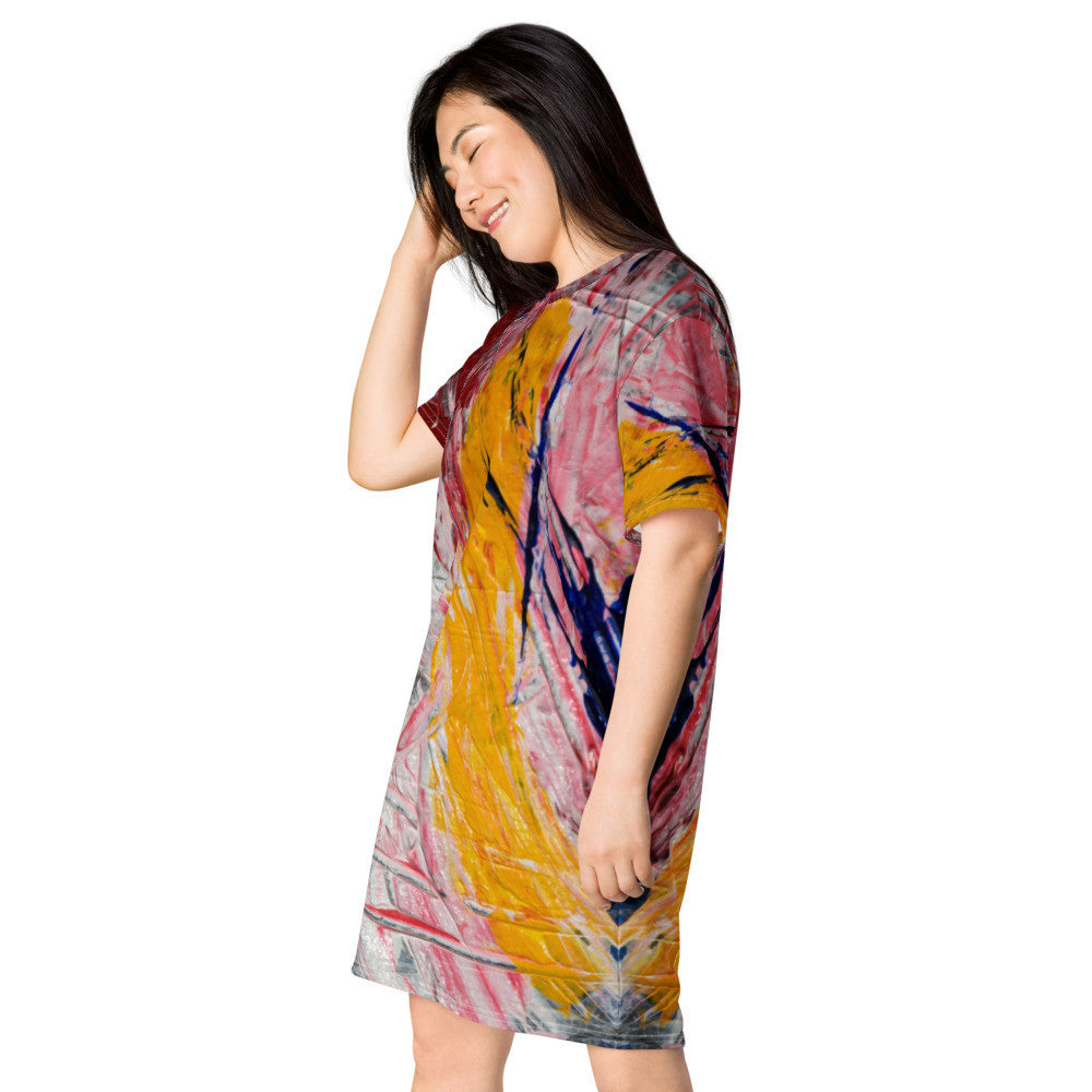 Gianneli Colours T-shirt dress-4