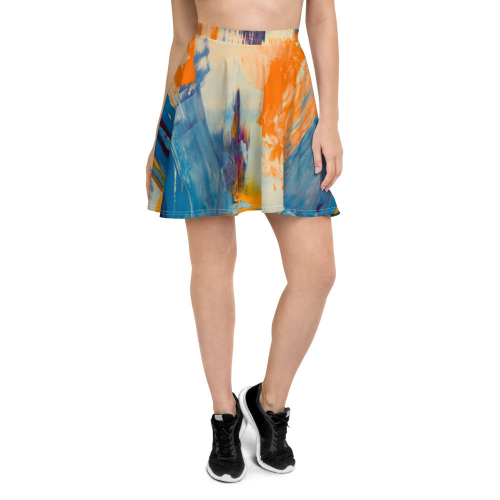 Gianneli Colours Skater Skirt-2