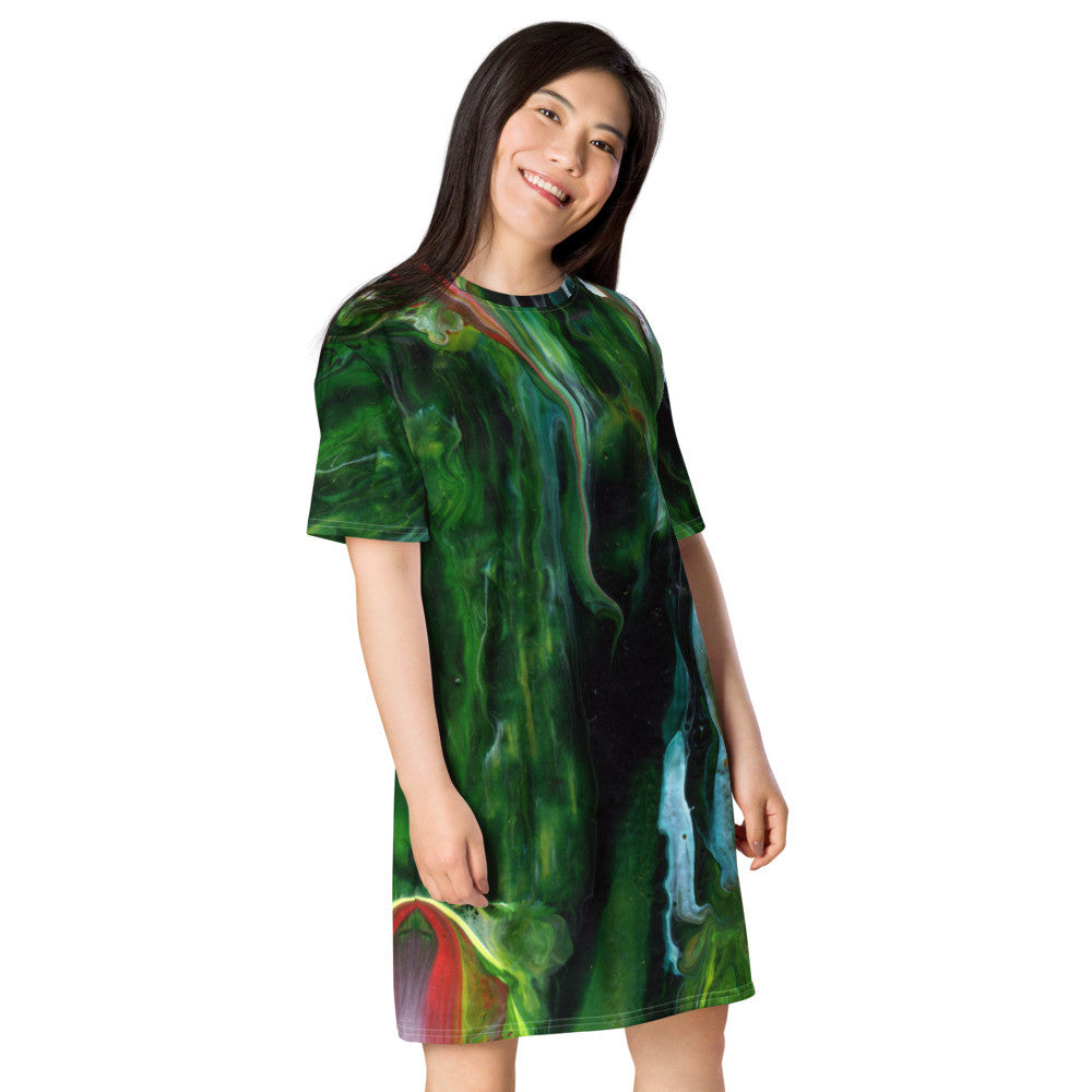 Gianneli Colours T-shirt dress-5