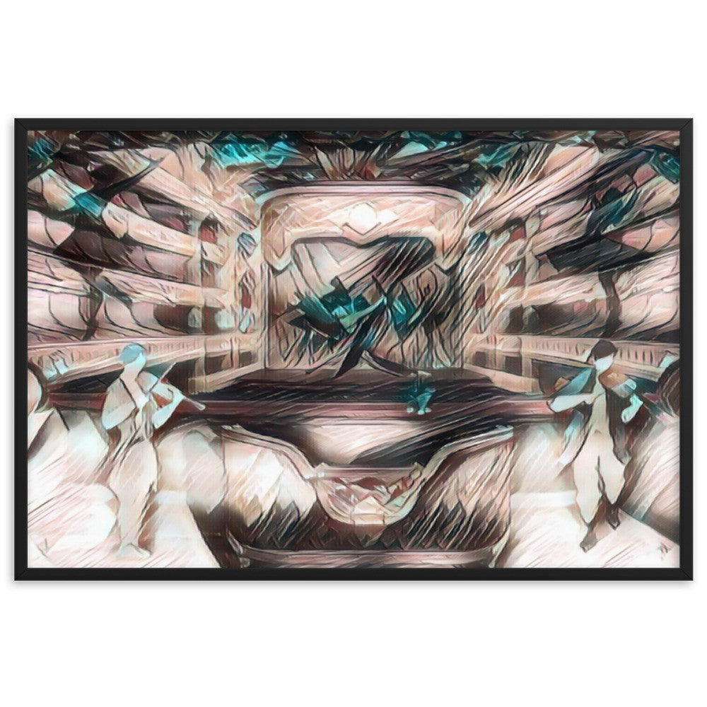 WHEN YOUR SENSES DANCE WITH MY MOMENTS JL.AK PREMIUM Framed Poster-0