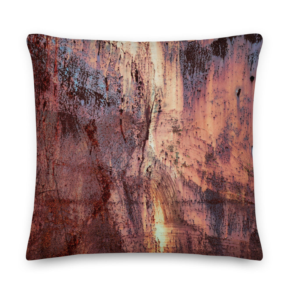 CLOCHARD Grunge Premium Pillow by Gianneli-4