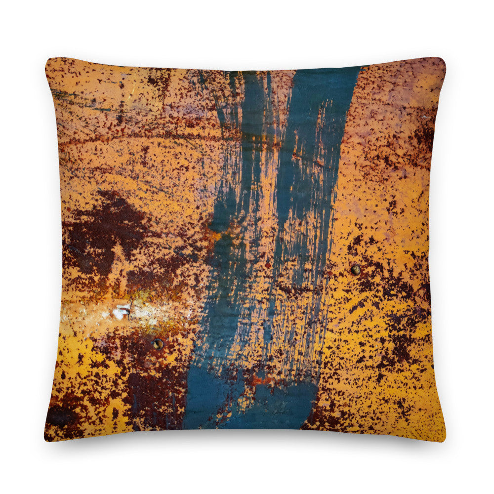 CLOCHARD Grunge Premium Pillow by Gianneli-5