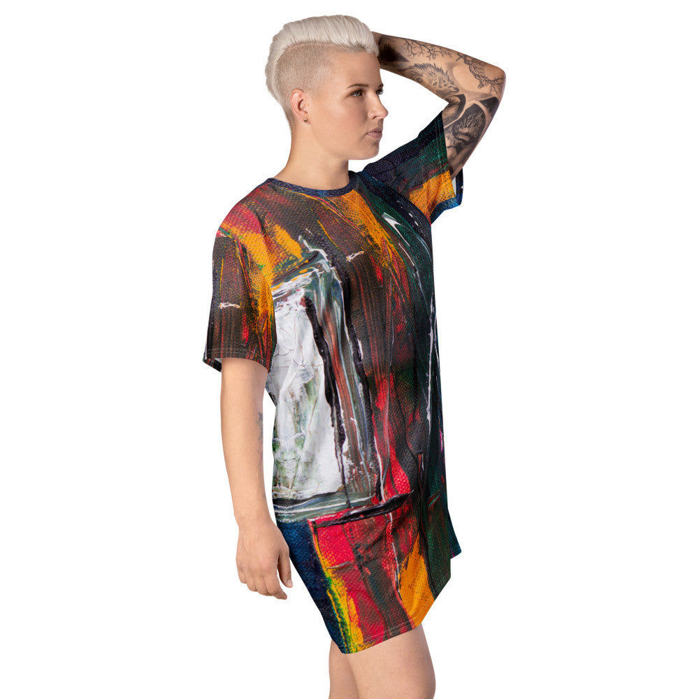 Gianneli Colours T-shirt Dress-9