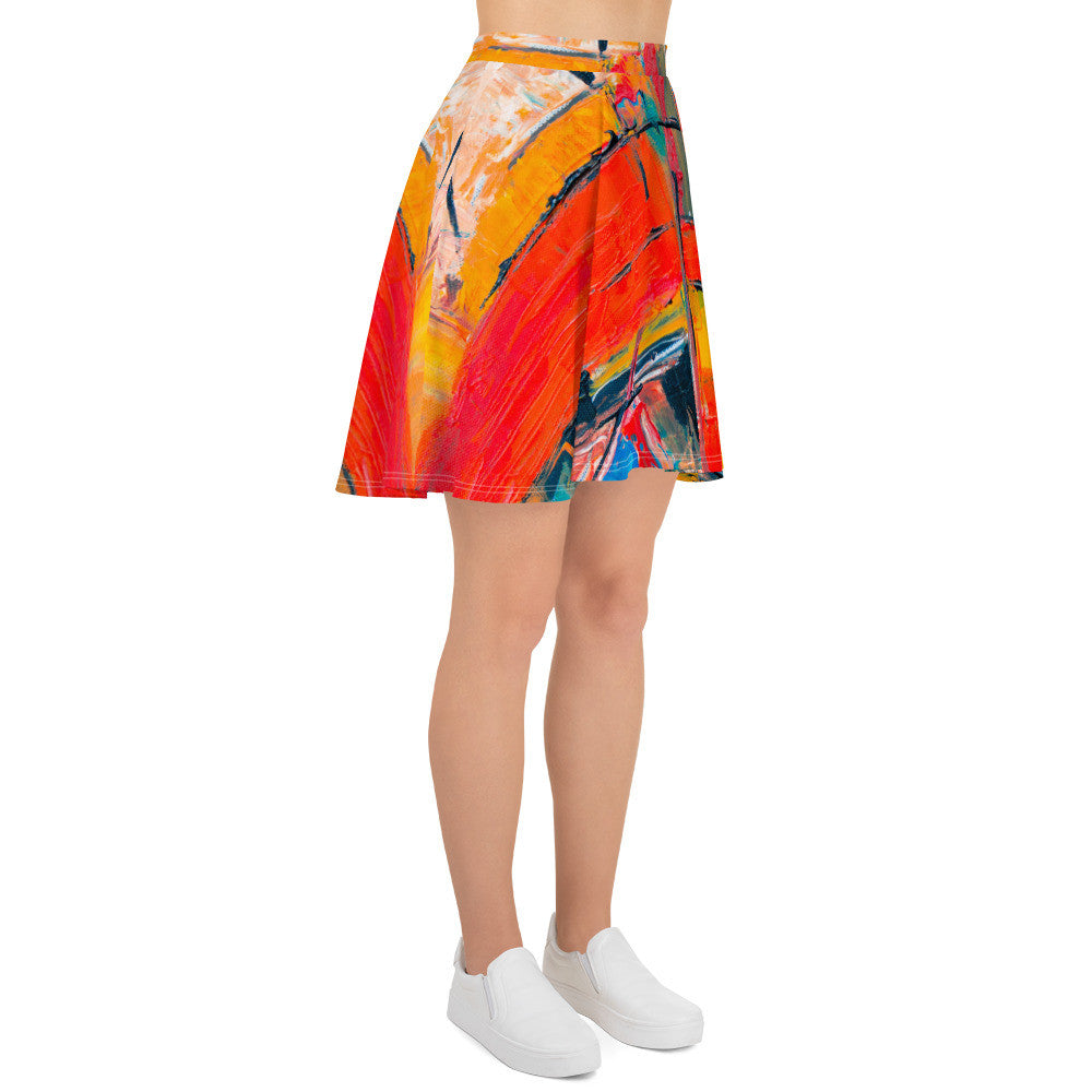 Gianneli Colours Skater Skirt-5