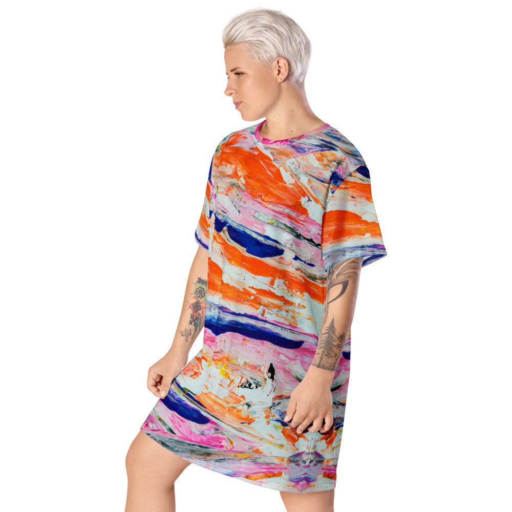 Gianneli Colours T-shirt Dress-7