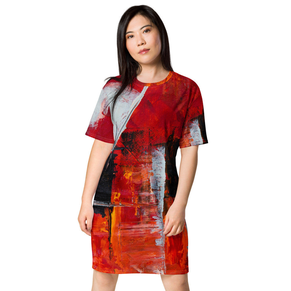 Gianneli Colours T-shirt Dress-2