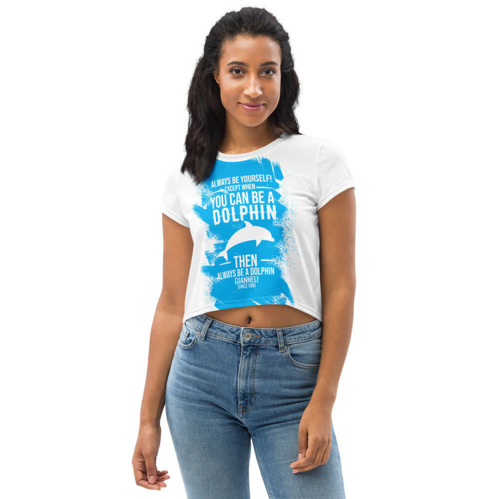 DOLPHIN Crop Tee by Gianneli-3