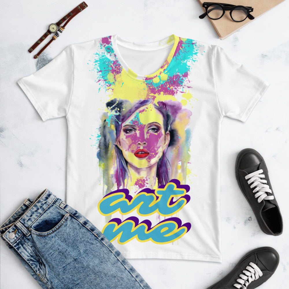 ART ME Women's T-shirt by Gianneli-6