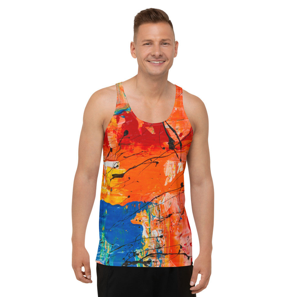 Gianneli Colours Unisex Tank Top-2