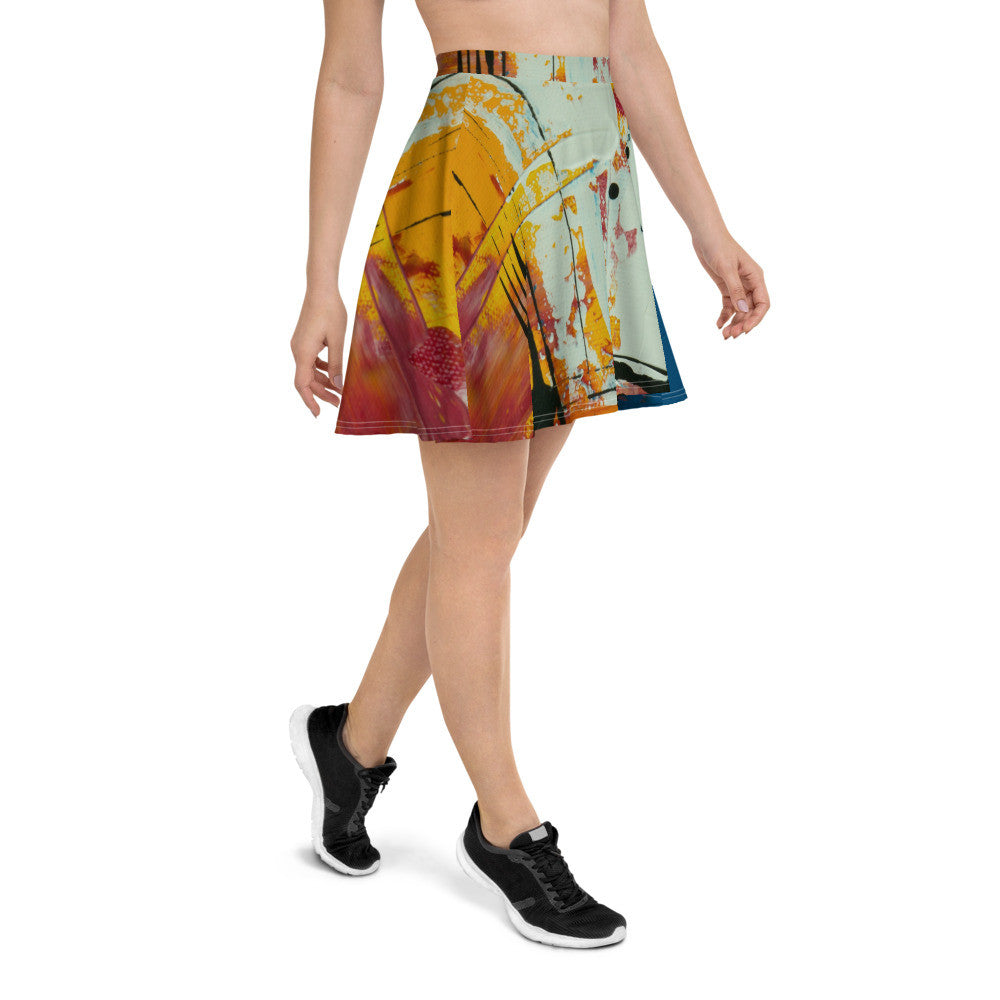 Gianneli Colours Skater Skirt-5