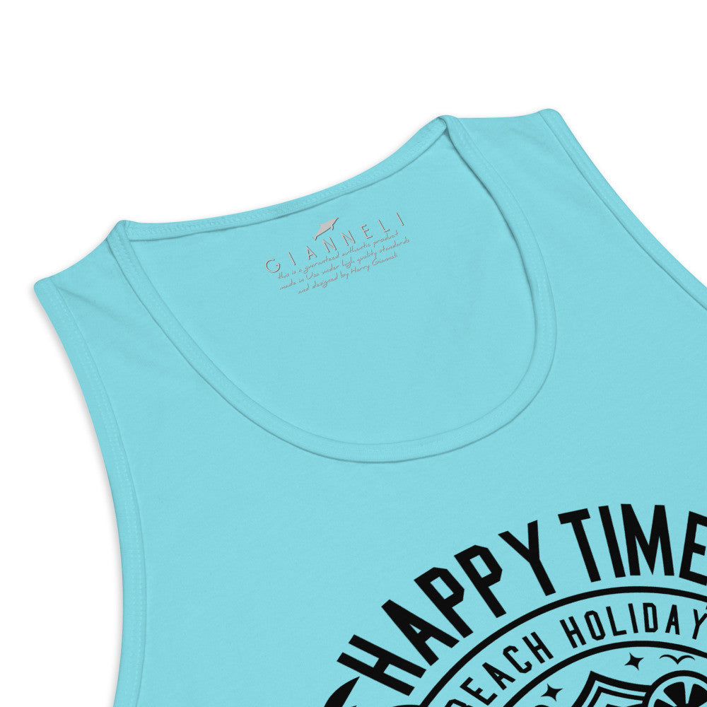 HAPPY TIME Men’s Premium Tank Top by Gianneli-6