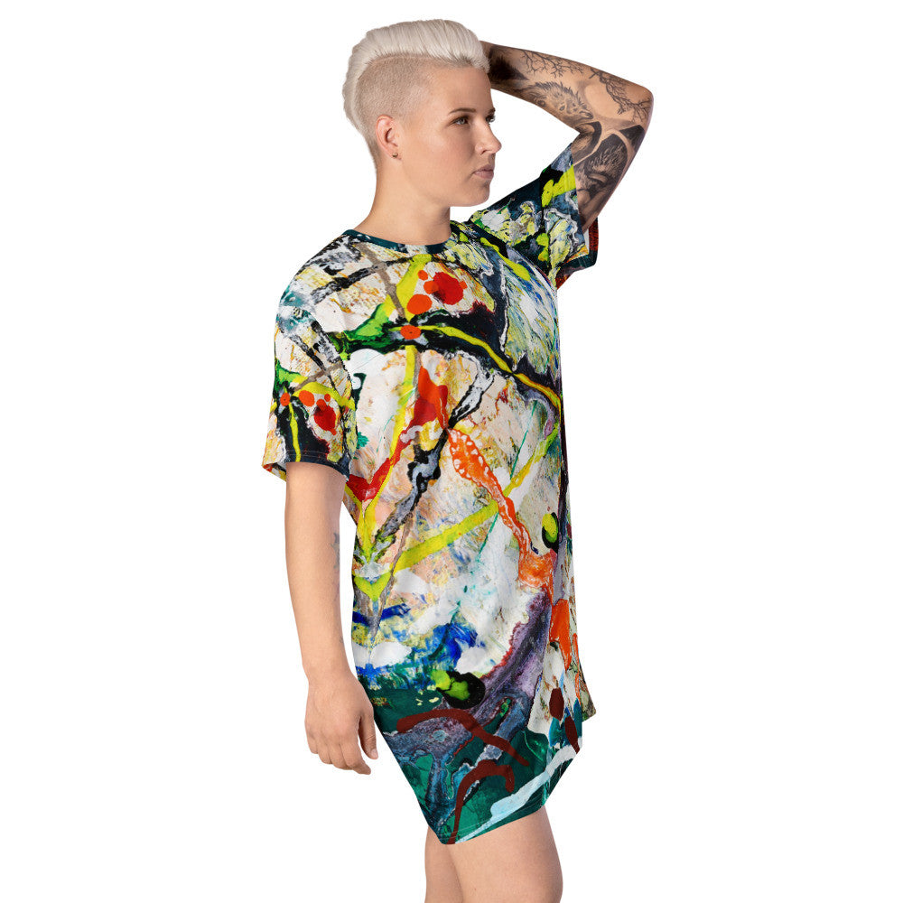 Gianneli Colours T-shirt Dress-3