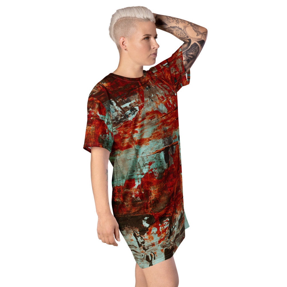 Gianneli Colours T-shirt dress-6