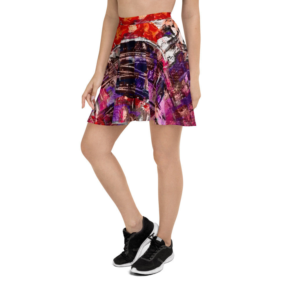 Gianneli Colours Skater Skirt-8