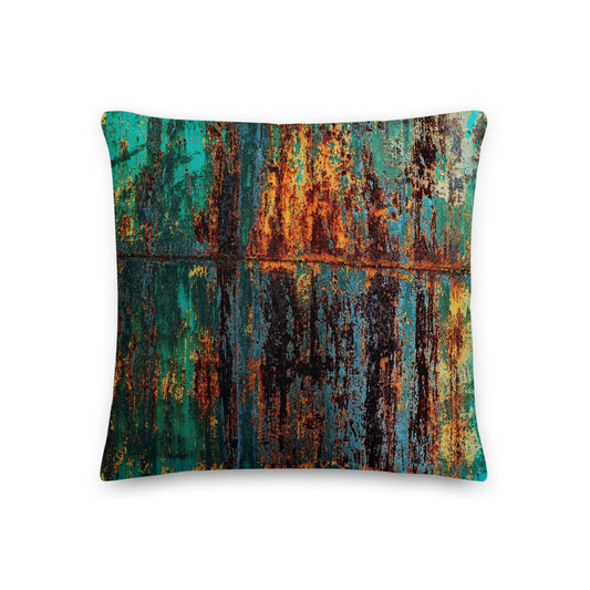 CLOCHARD Grunge Premium Pillow by Gianneli-0