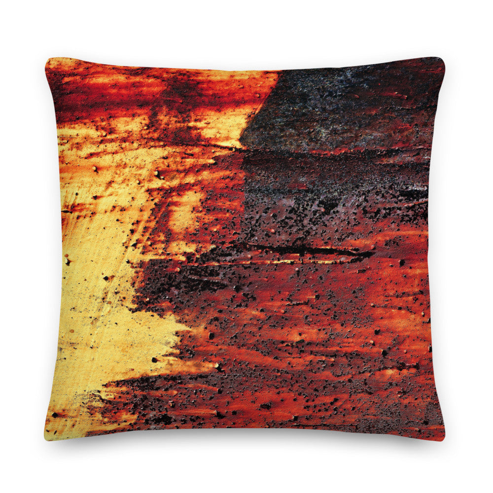 CLOCHARD Grunge Premium Pillow by Gianneli-5