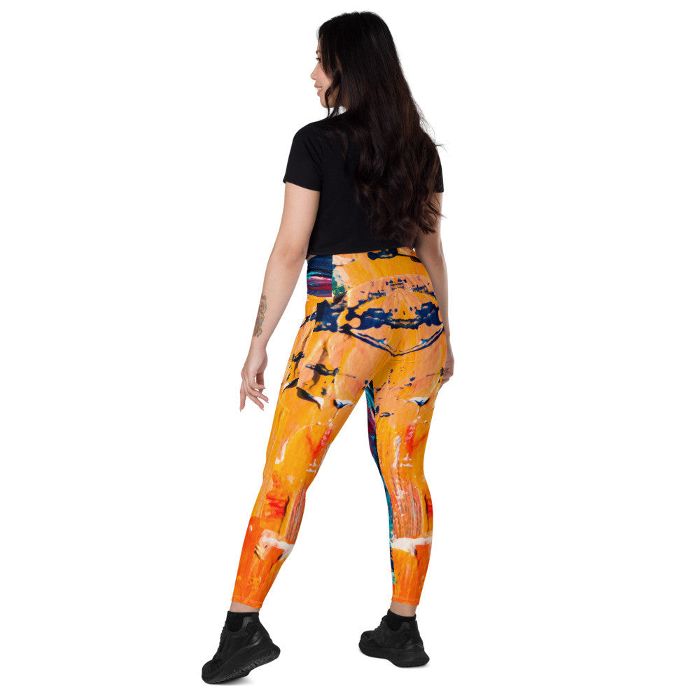 Gianneli Colours Leggings with Pockets-4