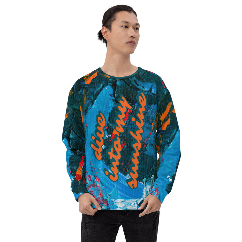 DIVE Unisex Sweatshirt by Gianneli-5